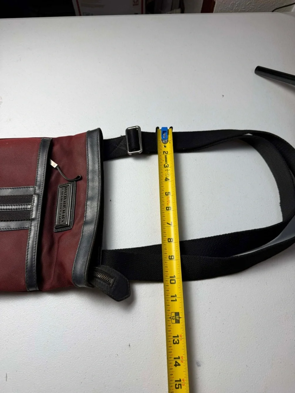 BURBERRY Shoulder Messenger Bag Black Unisex Crossbody Tablet Perfect Condition - Picture 2 of 12